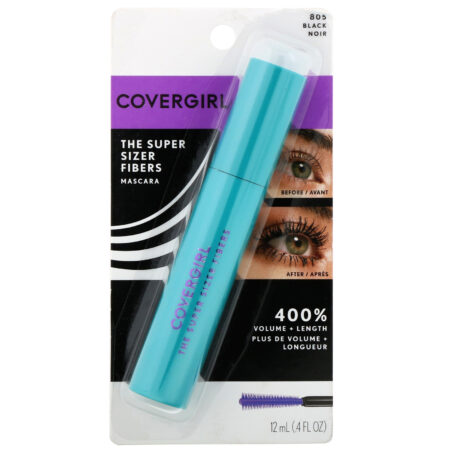 Covergirl, The Super Sizer Fibers, Mascara, 805 Black, .4 oz (12 ml) - Image 2