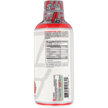 ProSupps, L-Carnitine 3000, Berry, 16 fl oz (473 ml) - Image 2