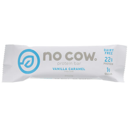 No Cow, Barra de Proteína, Caramelo de Baunilha, 12 Barras, 60 g (2,12 oz) Cada - Image 4