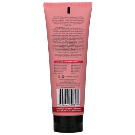 Sukin, Rejuvenating Facial Scrub, Rosehip, 4.23 fl oz (125 ml) - Image 2