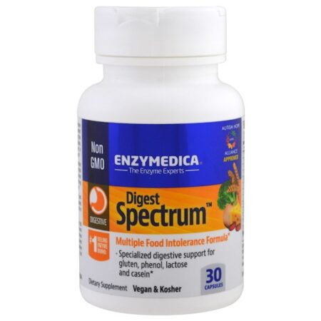 Enzymedica, Digest Spectrum, 30 Cápsulas