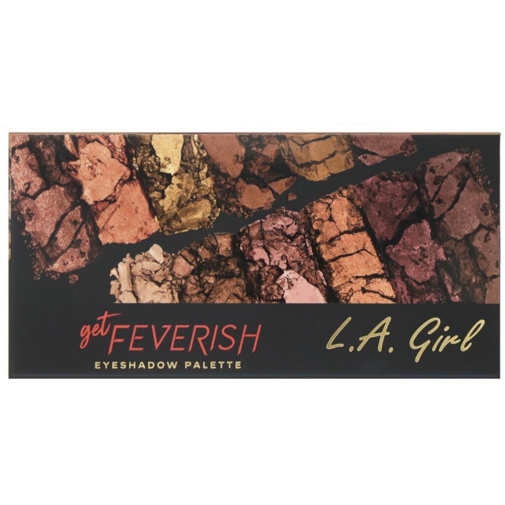 L.A. Girl, Paleta de sombra, Get Feverish, 1 g cada - Imagem 2