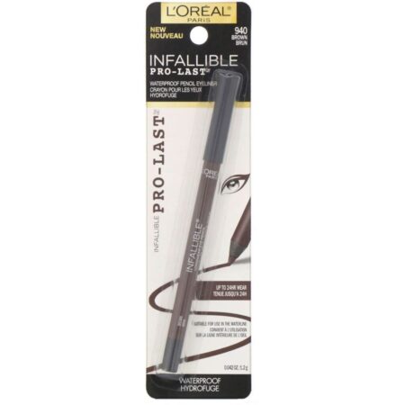 L'Oreal, Lápis delineador Infallible Pro-Last Waterproof, 940 Brown, 1,2 g - Imagem 2