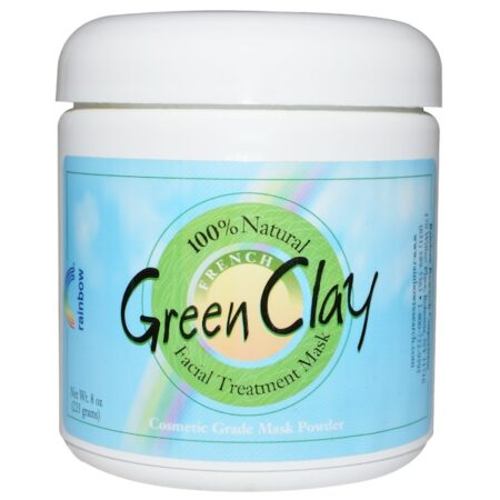 Rainbow Research, Green Clay, Máscara de tratamento facial, 225 g