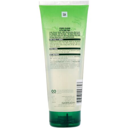 Garnier, Fructis, Pure Clean, gel modelador, 200 ml - Image 2