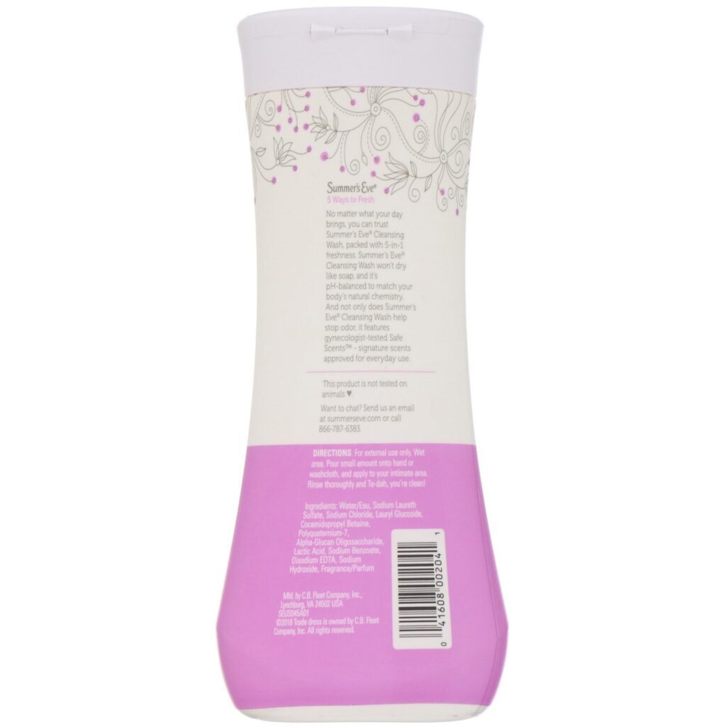 Summer's Eve, Limpeza íntima 5 em 1, Island Splash, 15 fl oz (444 ml) - Imagem 2