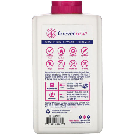 Forever New, Fabric Care Wash, Liquid, Original, 32 fl oz (496 ml) - Image 2