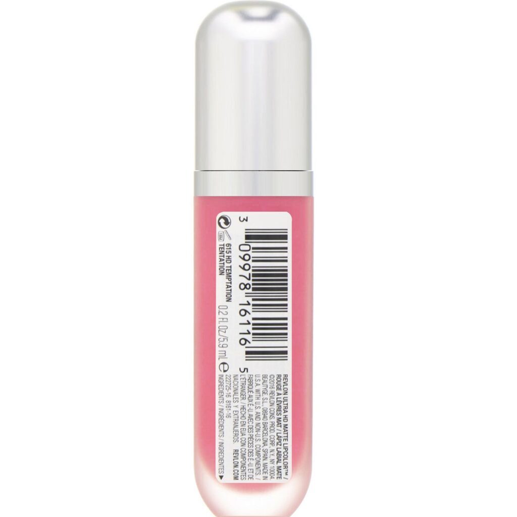 Revlon, Batom matte Ultra HD, 615 Tentação, 5,9 ml - Imagem 2