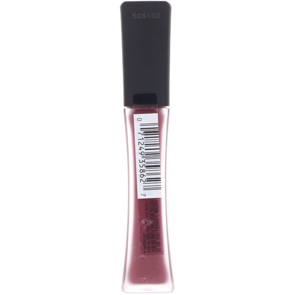 L'Oreal, Batom líquido Infallible Pro-Matte, Plum Bum 362, 6,3 ml - Imagem 2