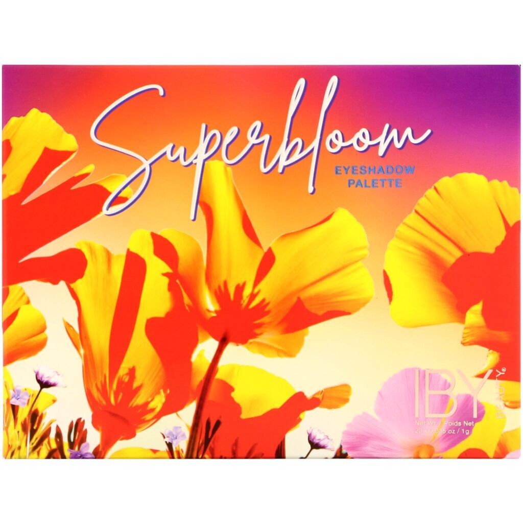 IBY Beauty, Eyeshadow Palette, Superbloom, 0.7 oz (20 g) - Imagem 2