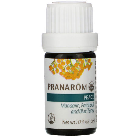 Pranarom, Essential Oil, Diffusion Blend, Peace, .17 fl oz (5 ml)