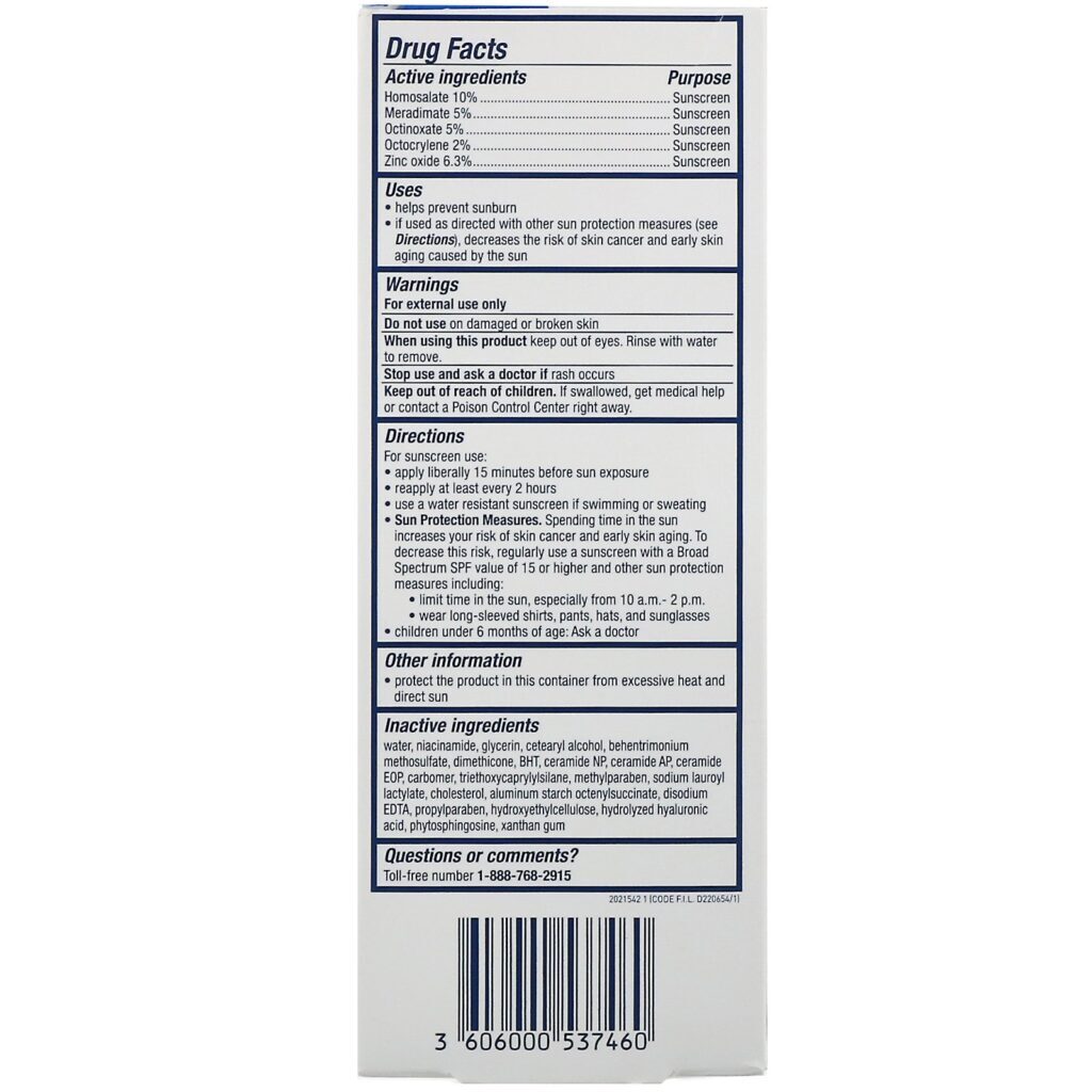 CeraVe, AM, Loção Hidratante Facial com Protetor Solar, FPS 30, 89 ml (3 fl oz) - Imagem 3