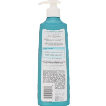 Curel, Terapia de hidratação, hidratante para pele molhada, defesa contra coceiras, 12 fl oz (354 ml) - Image 2