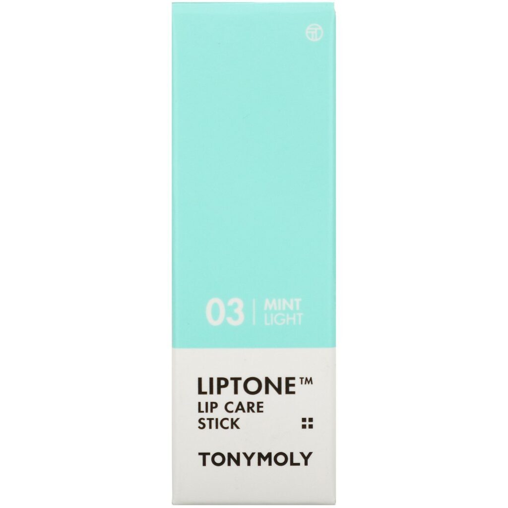 Tony Moly, Liptone, Lip Care Stick, 03 Mint Light, 0.11 oz (3.3 g) - Imagem 2