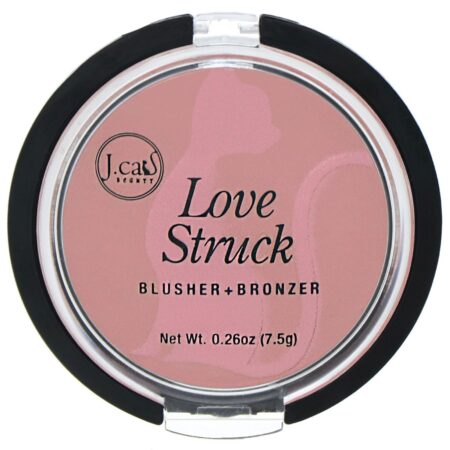 J.Cat Beauty, Love Struck, blush + bronzeador, LGP101 Sweet Pea Pink, 7,5 g - Image 2