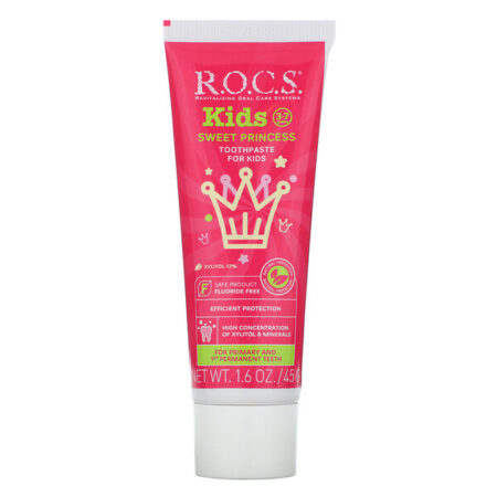 R.O.C.S., Kids, Sweet Princess Toothpaste, 3-7 Years, 1.6 oz (45 g)