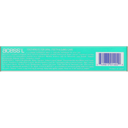 Sato, Acess L, Creme dental de cuidado oral, 2,1 oz (60 g) - Image 2