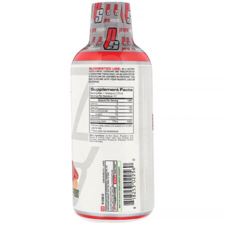 ProSupps, L-Carnitine 1500, Sweet-N-Tart, 1,500 mg, 16 fl oz (473 ml) - Image 2