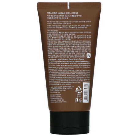 Innisfree, Jeju Volcanic Pore Scrub Foam, 5.07 fl oz (150 ml) - Image 2