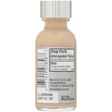 L'Oreal, True Match Super-Blendable Makeup, N2 Classic Ivory, 1 fl oz (30 ml) - Image 2