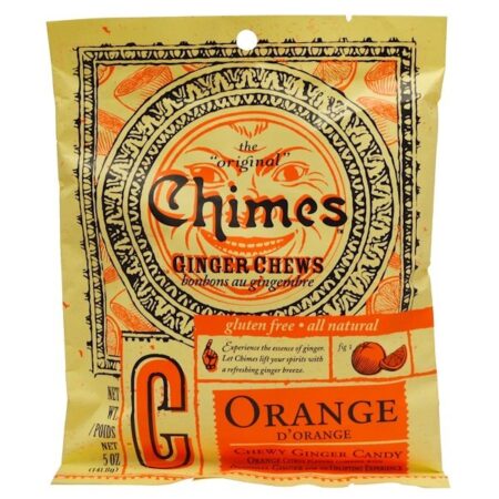 Chimes, Biscoitos de Gengibre, Laranja, 5 oz (141,8 g)