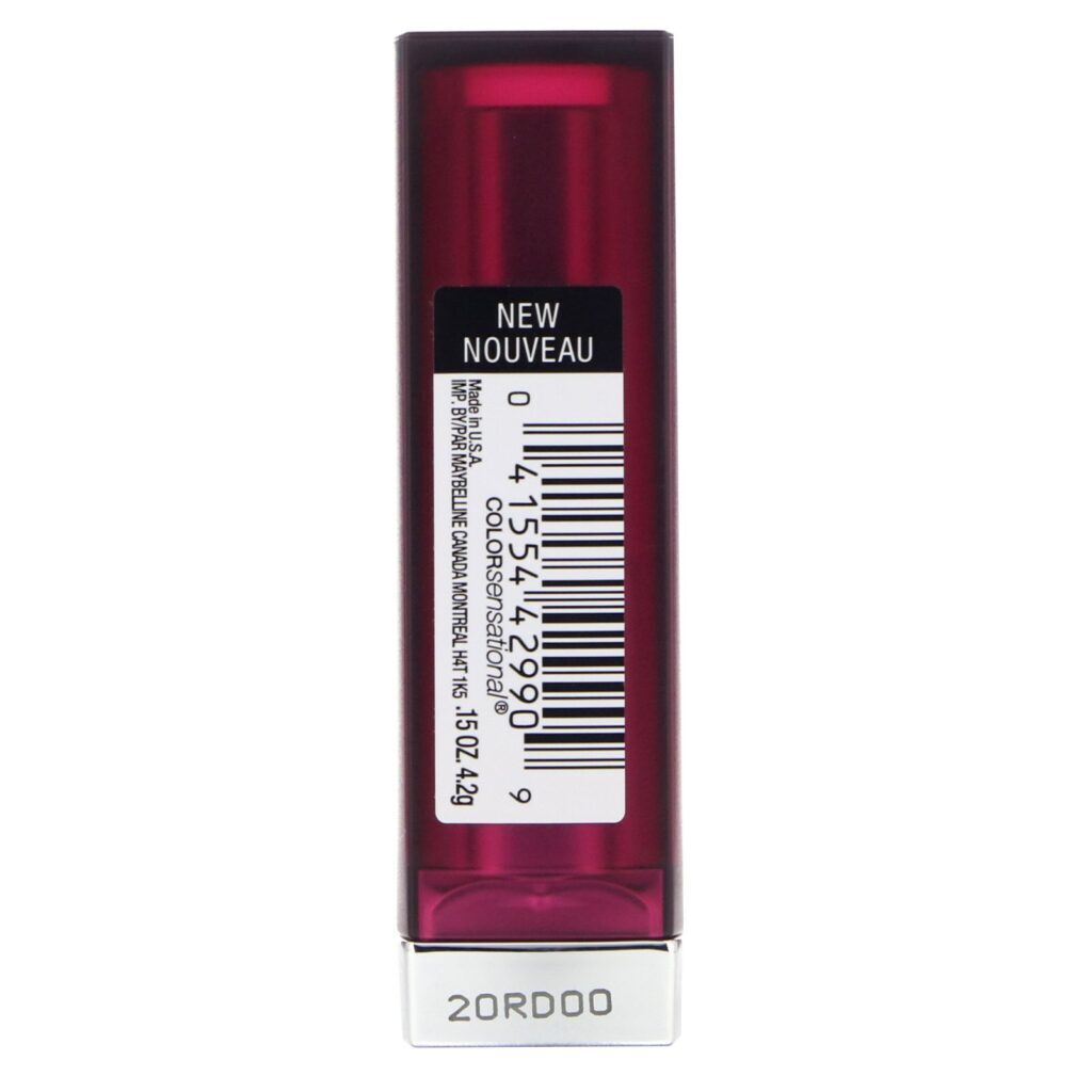 Maybelline, Color Sensational, batom cremoso matte, Lust for Blush 665, 4,2 g - Imagem 2