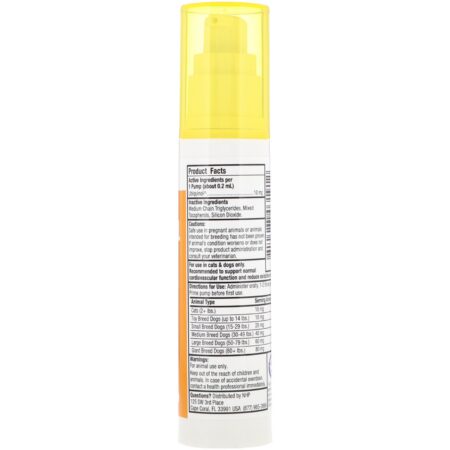 Dr. Mercola, Ubiquinol para Animais Domésticos, 1,6 fl oz (48 ml) - Image 2