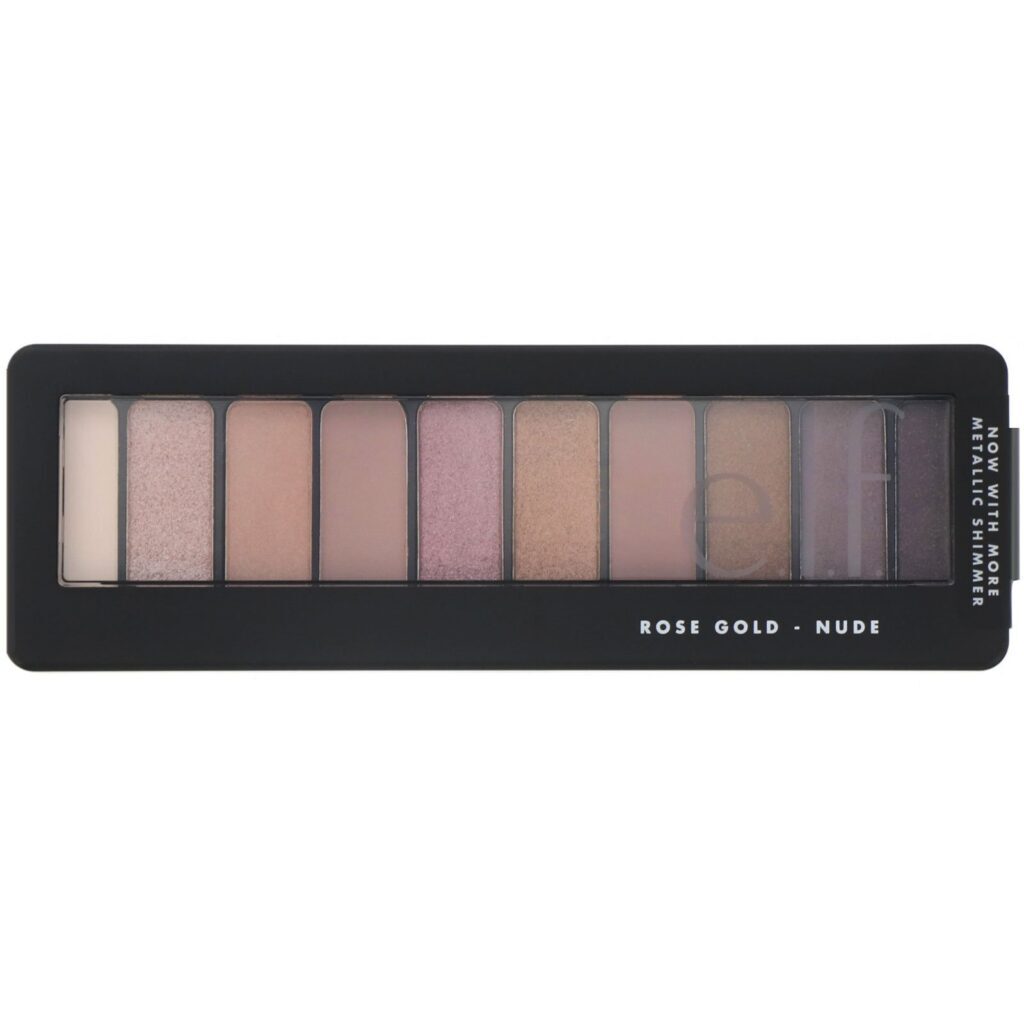 E.L.F., Paleta de sombras Rose Gold, Nude, 14 g - Imagem 2