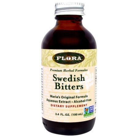 Flora, Swedish Bitters, 3.4 fl oz (100 ml)