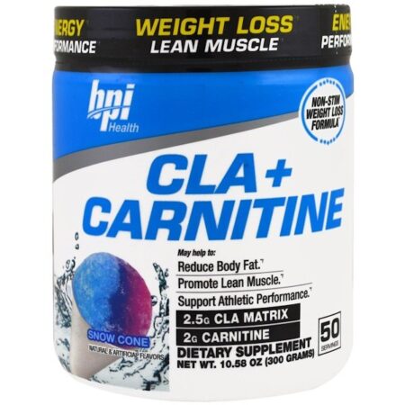 BPI Sports, CLA + Carnitina, Sorvete de Casquinha, 10,58 oz (300 g)