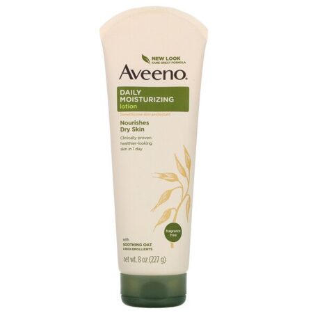 Aveeno, Active Naturals, Loção Hidratante Diária, Sem Perfume, 8 oz (227 g)