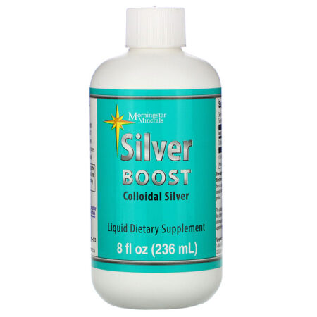 Morningstar Minerals, Silver Boost, Colloidal Silver Liquid, 8 fl oz (236 ml)