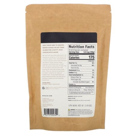 Ojio, Organic Cacao Nibs, 8 oz (227 g) — foto 2