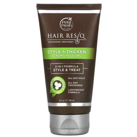 Petal Fresh, Hair ResQ, tratamento de espessamento, gel de fixação forte para estilo + espessamento, 5 fl oz (150 ml)