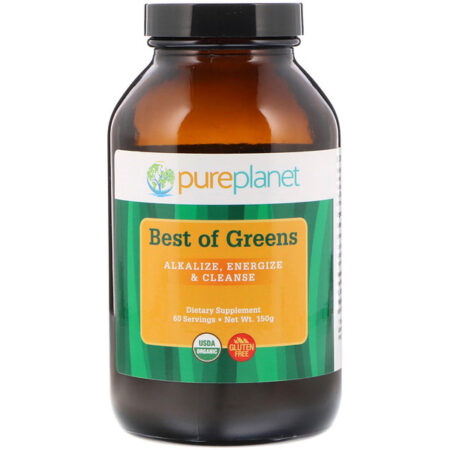 Pure Planet, Best of Greens Orgânico, 150 g