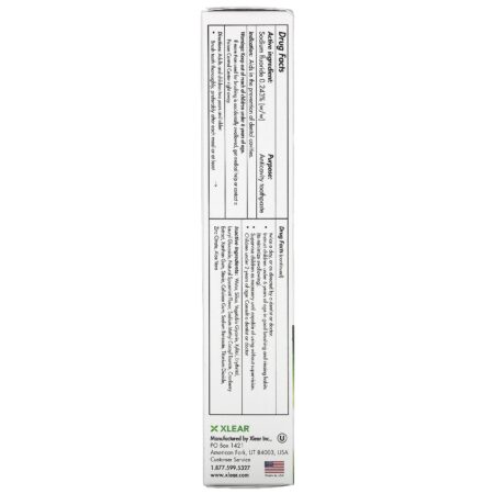 Xlear, Creme Dental Spry, Anticáries com Flúor, Menta, 5 oz (141 g) - Image 3