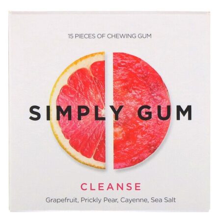 Simply Gum, Chicletes Cleanse, 15 Unidades