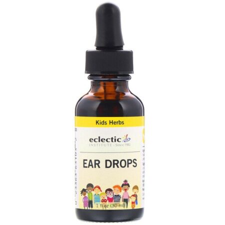 Eclectic Institute, Kids Herbs, Gotas para os Ouvidos, 30 ml (1 fl oz)