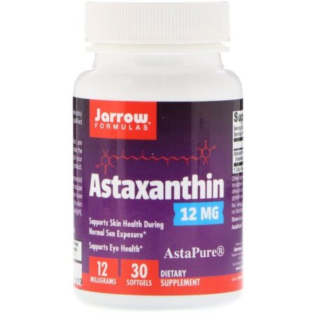 Jarrow Formulas, Astaxantim, 12 mg, 30 Cápsulas