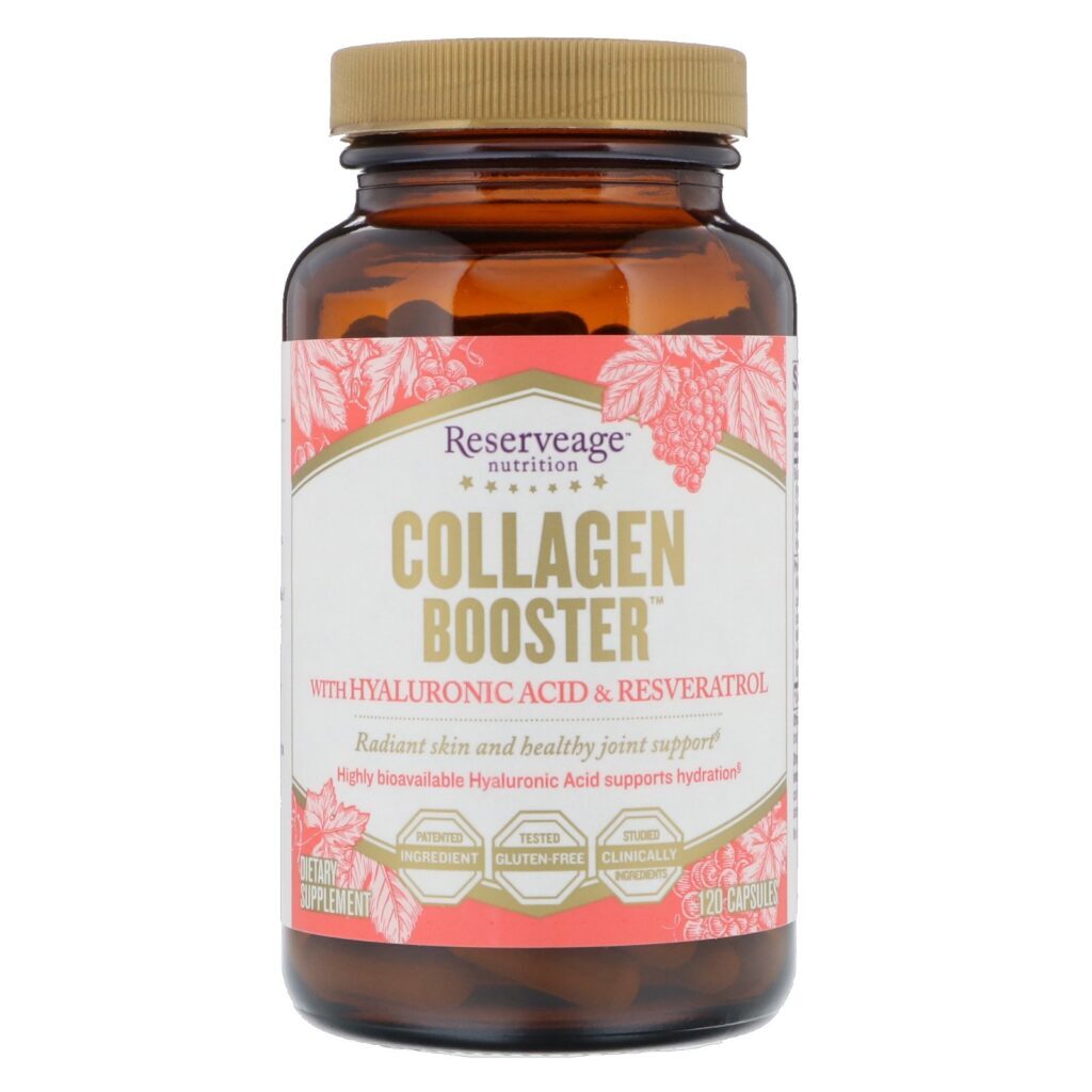 ReserveAge Nutrition, Impulsionador de Colágeno, 120 Cápsulas - Imagem 3