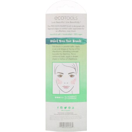 EcoTools, Blush com Precisão, 1 Pincel - Image 3