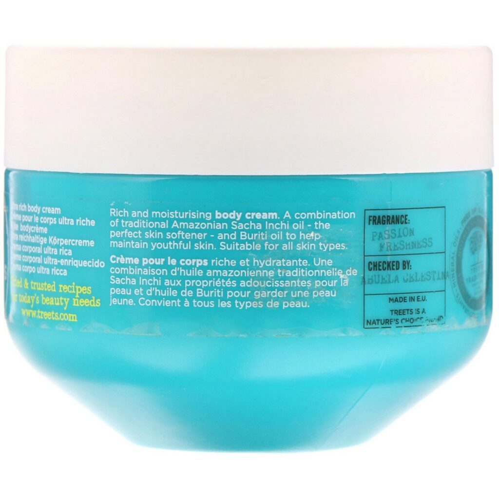 Treets, Energising Secrets, Creme Corporal, Frescor Apaixonante, 8,45 fl oz (250 ml) - Imagem 2