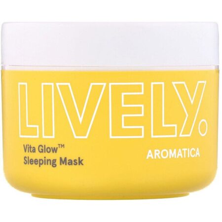 Aromatica, Lively, Vita Glow, Sleeping Mask, 3.5 oz (100 g)