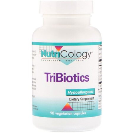 Nutricology, TriBiotics, 90 Cápsulas Vegetarianas