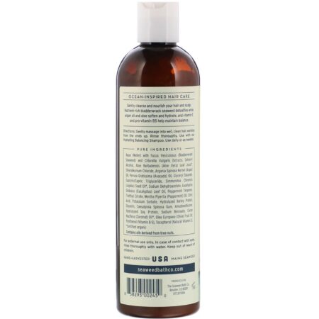 The Seaweed Bath Co., Hydrating Balancing Conditioner. Eucalyptus & Peppermint, 12 fl oz (354 ml) - Image 2