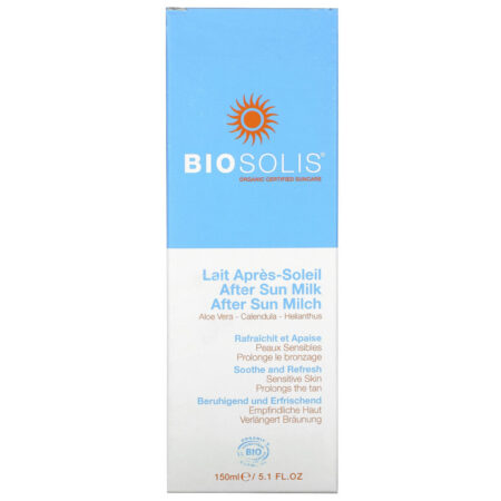 Biosolis, Loção Pós-Sol, Acalma e Refresca, 150 ml (5,1 fl oz) — foto 2