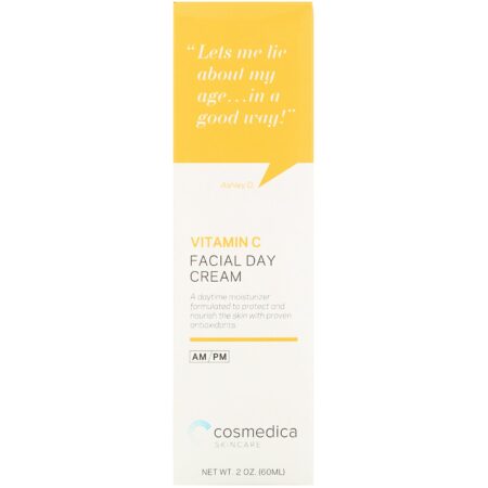 Cosmedica Skincare, Vitamin C Facial Day Cream, 2 oz (60 ml) - Image 2