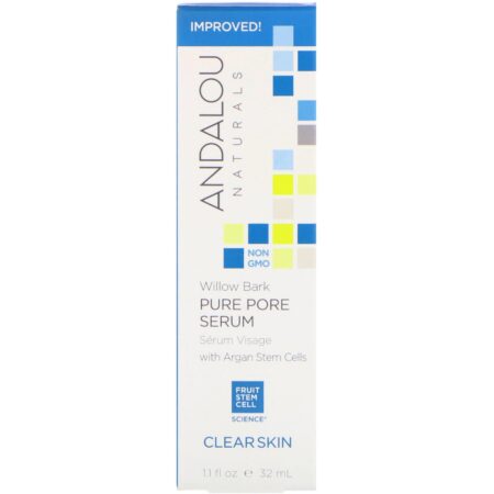 Andalou Naturals, Puro Sérum para os Poros, Pele Limpa, Casca de Salgueiro, 32 ml - Image 2