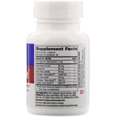 Enzymedica, Acid Soothe, 30 Capsules - Image 2