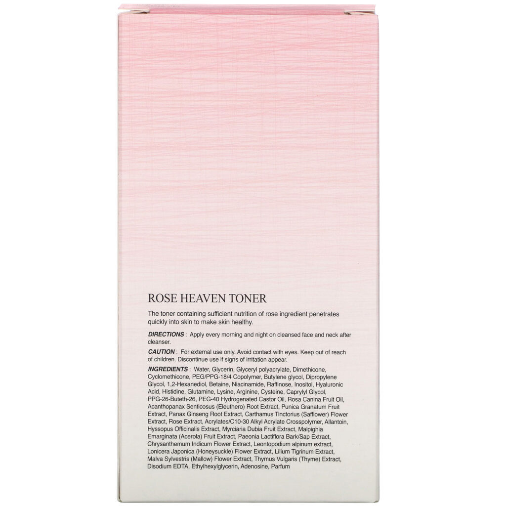 The Skin House, Tonificador Rose Heaven, 130 ml - Imagem 3
